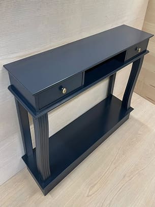 Console Table with cubby