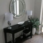Decorated Console Table