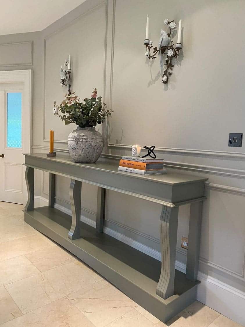 Very large console table