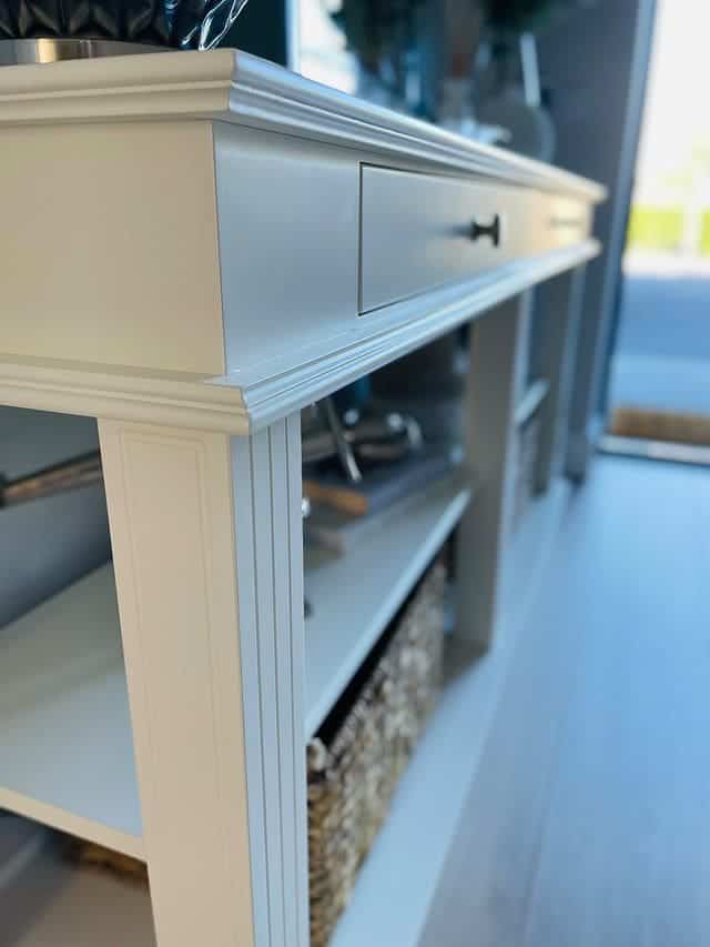 Console Table edge profile