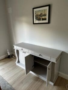 Painted sideboard