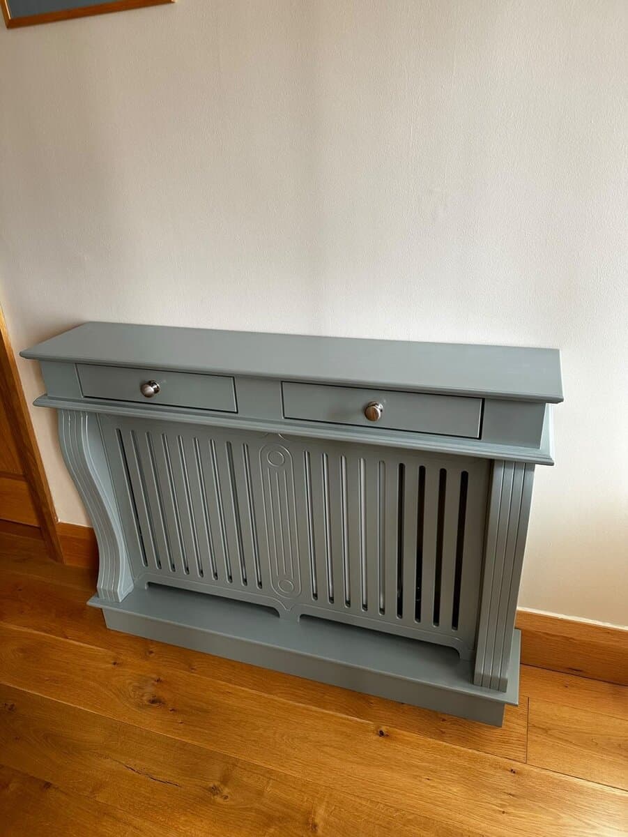 Radiator console table