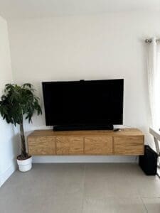 Oak TV Unit