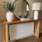 Solid Oak Console Table