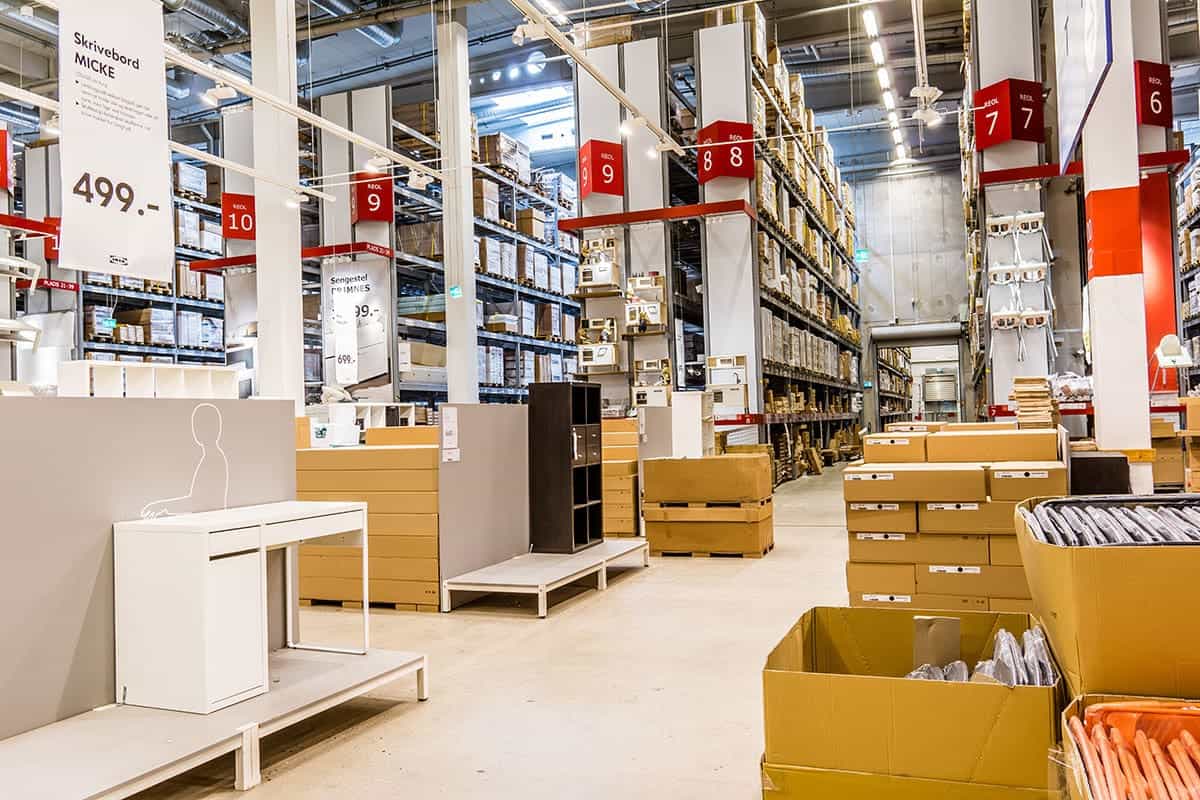 Cheap mass-produced furniture