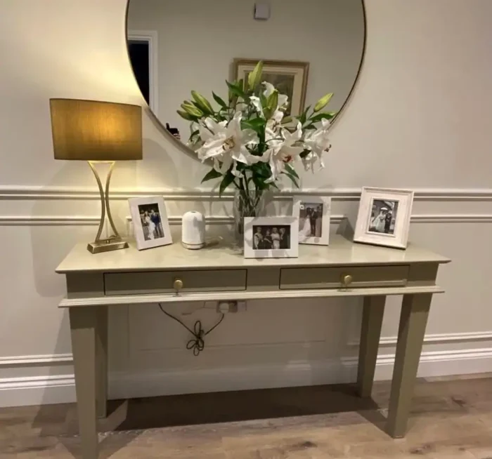 Long Console table Irish woodcraft