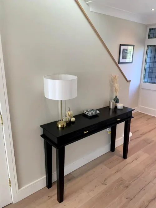 Black Console Table by Irish Woodcraft