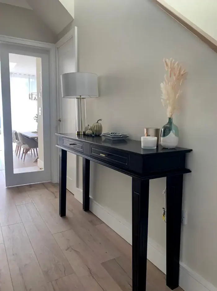 Black Console Table Irish Woodcraft