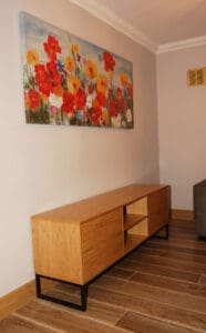 Oak TV Sideboard