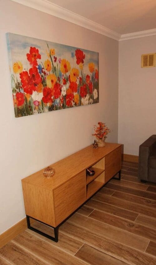 Oak TV Sideboard
