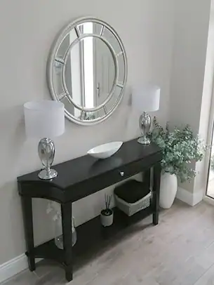 Black Console Table