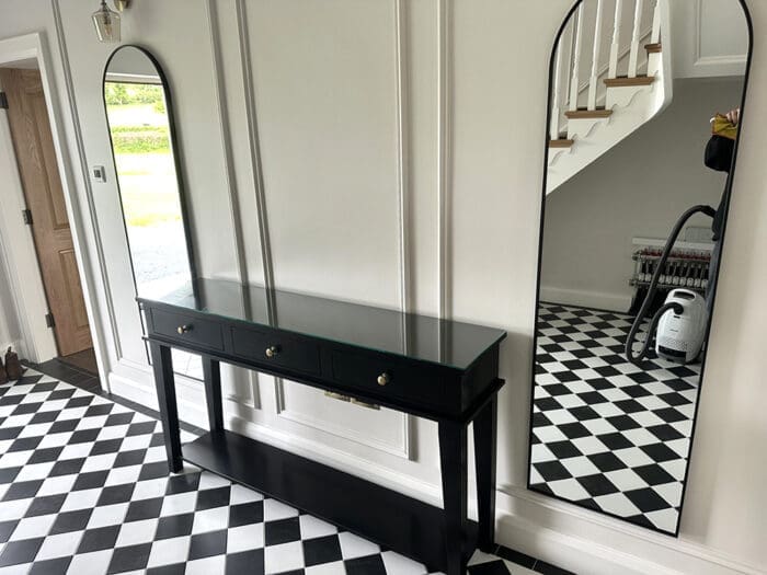 Black Console Table