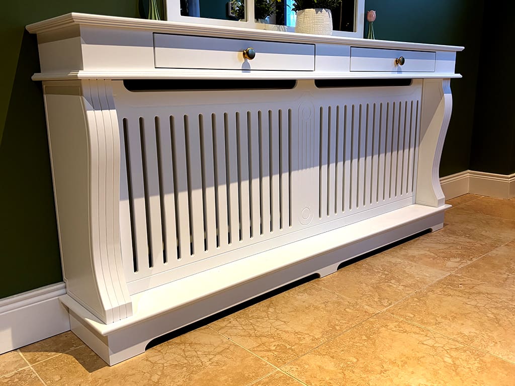 Radiator Console Table