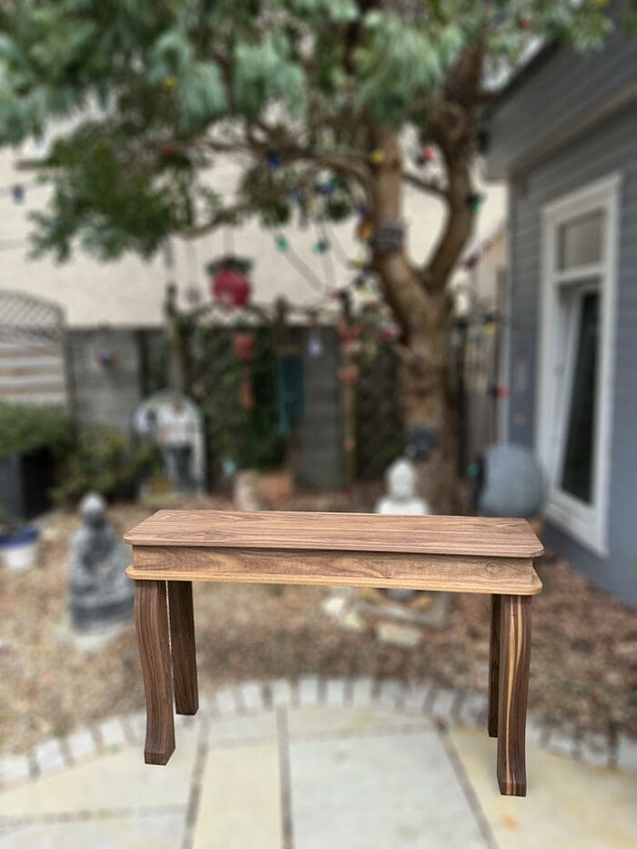 Hardwood table