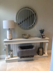 Large console table