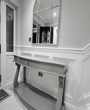 Grey Console Table