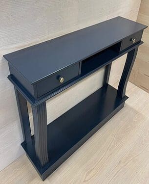 Console Table with cubby