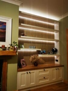 Alcove unit with Oak Counter