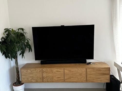 Oak TV unit