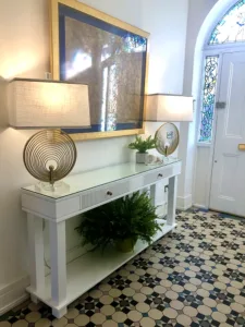 Custom made Cork Console Table