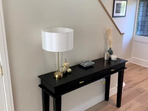Black Console Table by Irish Woodcraft