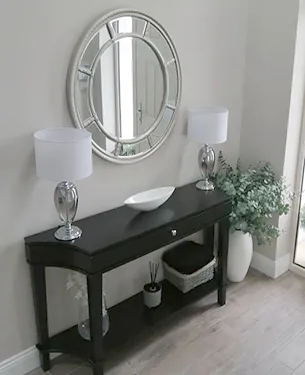 Black Console Table