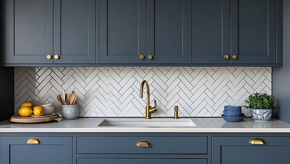 Blue Shaker Kitchen