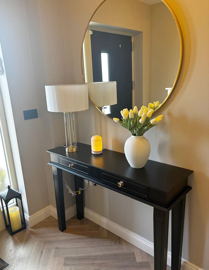 Black Console Table